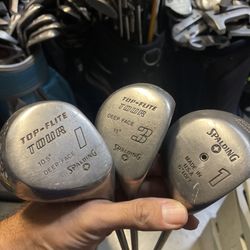 Spaulding vintage golf clubs 3 pc in right
