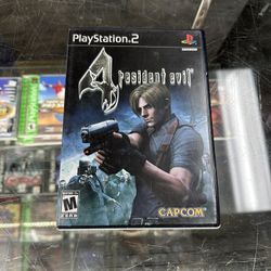 Resident Evil 4 Ps2 $30 Gamehogs 11am-7pm