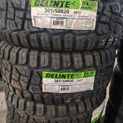 265/50/20 Rt New 