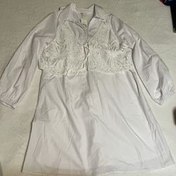 White Dress From Cato