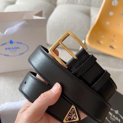 Prada Men’s Belt With Box 2026 New 