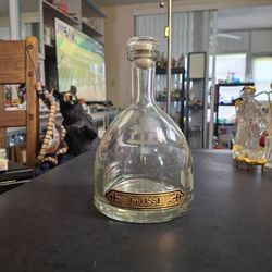 Collectible EMPTY D'USSE VSOP Cognac Bottle With Stopper EMPTY