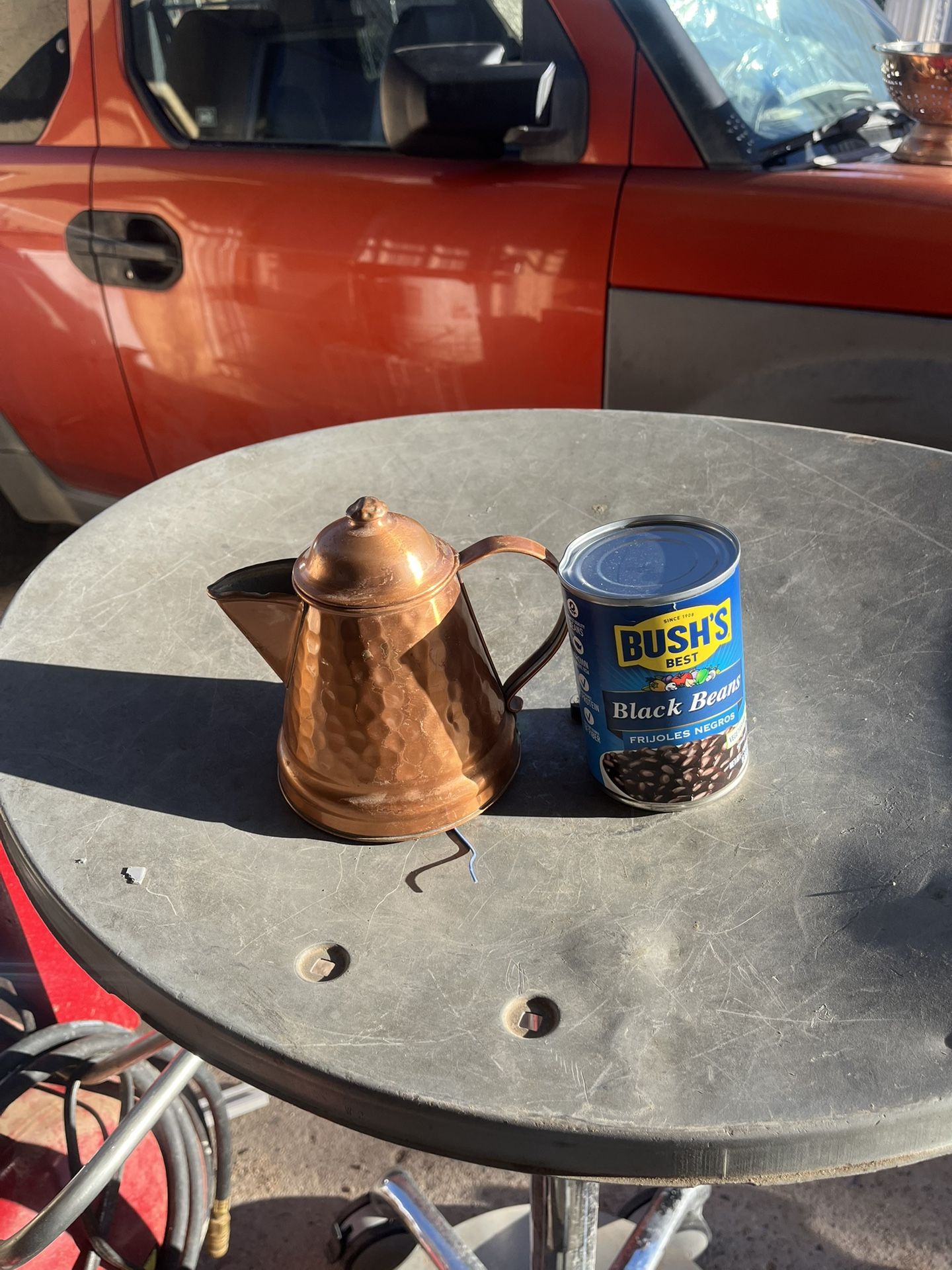 Vintage Copper Tea Pot