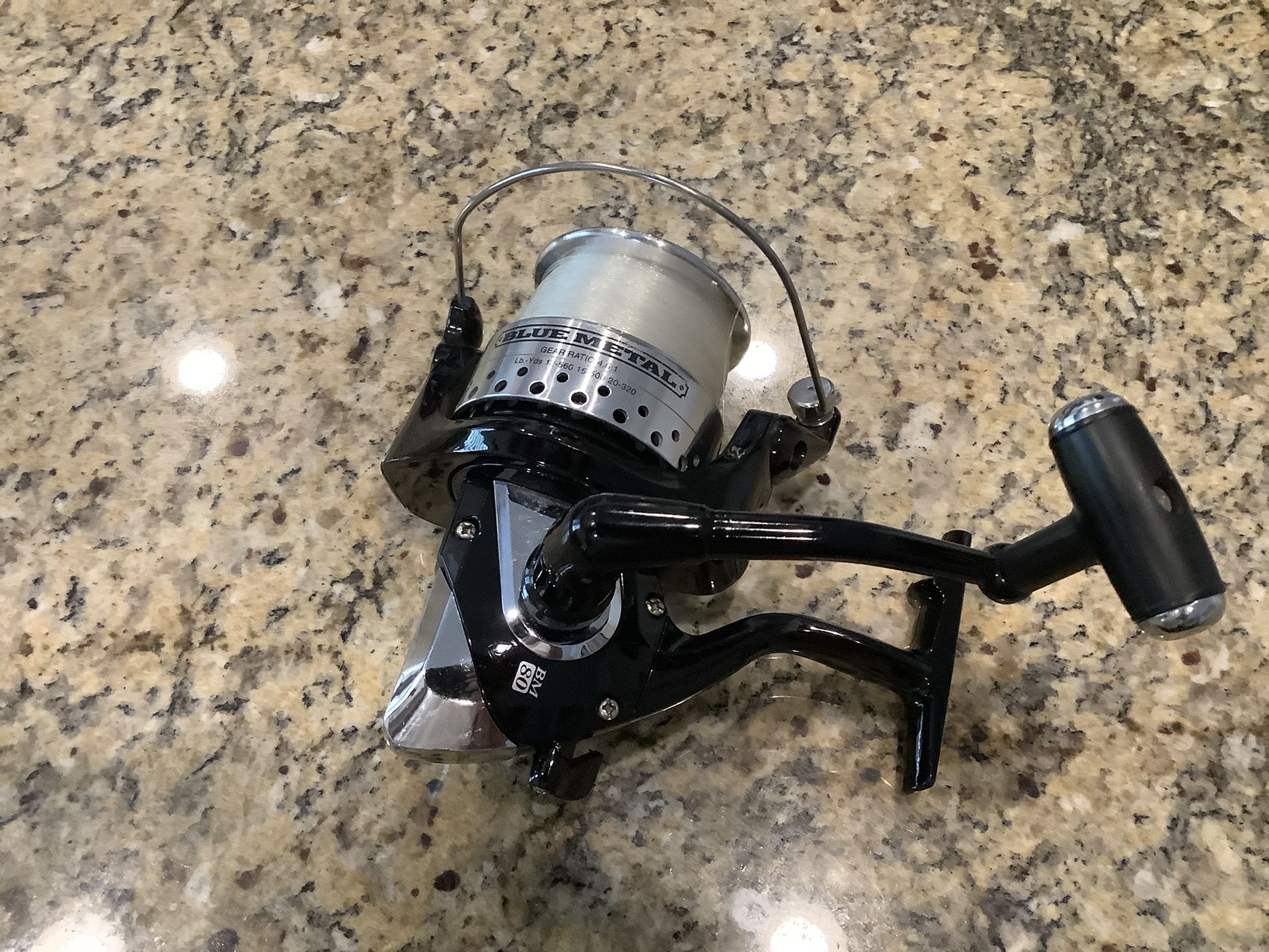 Blue Metal RM 80 Deep Sea Reel— 999 Silstar Deep Sea Rod 8 Ft $60