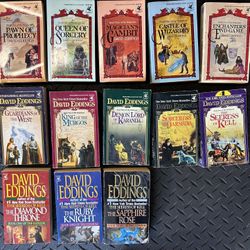 David Eddings Books - Lot Of 13
