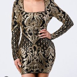 Elegant Sequin Dress