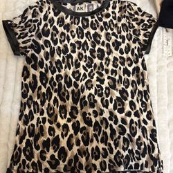 Anne Klein Cheetah Print Petite XS 