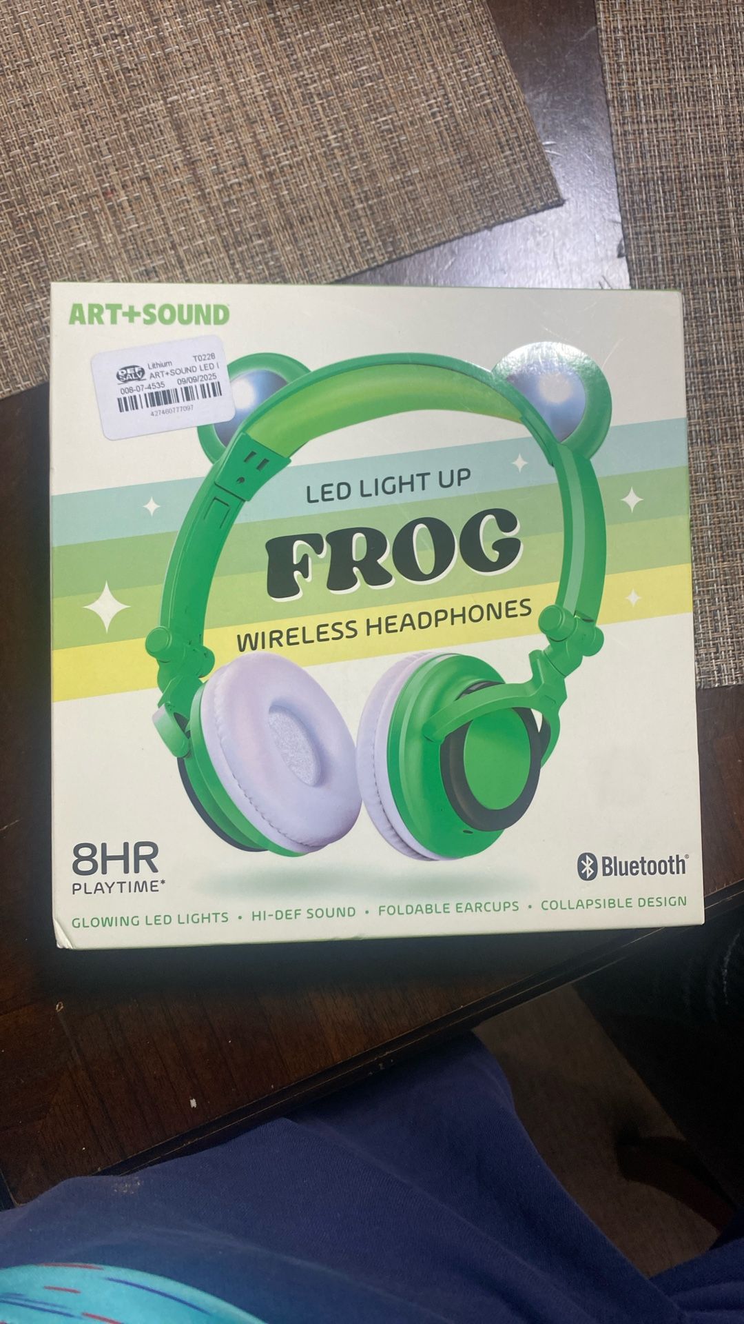 Led Frog Headphones Wireless