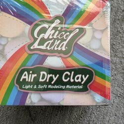 Brand New Chico Land Clay Kit - 24 Colors Air Dry Clay