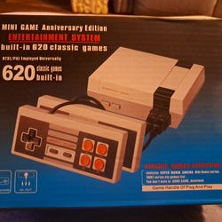 Mini Classic Game Console w/ 620 Preloaded Games - 3 Available