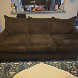 Couch And Ottoman  ( Negotiable Price)