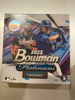 2023 Bowman Platinum Baseball Hobby Box