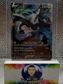 Lugia V Alt Art 186/195 Silver Tempest Pokémon Card – NM