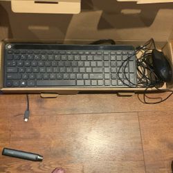 HP Mouse And Keyboard