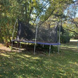 Large Trampoline with New Net And Cover