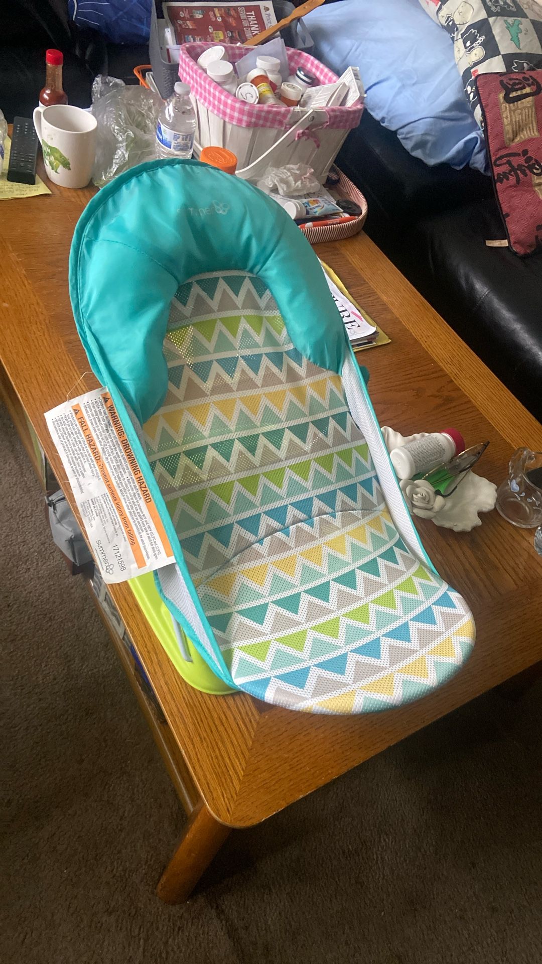 Baby Tub Support Price 3$. Pick Up. E. 72nd. and. Grandview. E. Tacoma