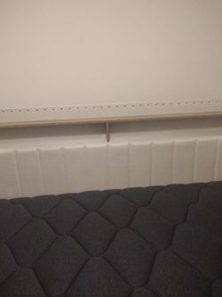 14 inch King Size Mattress with frame and headboard