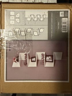 5 tier wall mount corner shelf