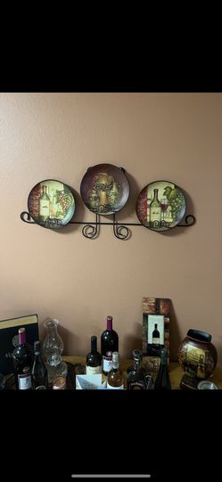 Wine Plate Wall Art