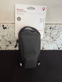 Bontrager Elite Bike Seat Black Saddle Bag Pack
