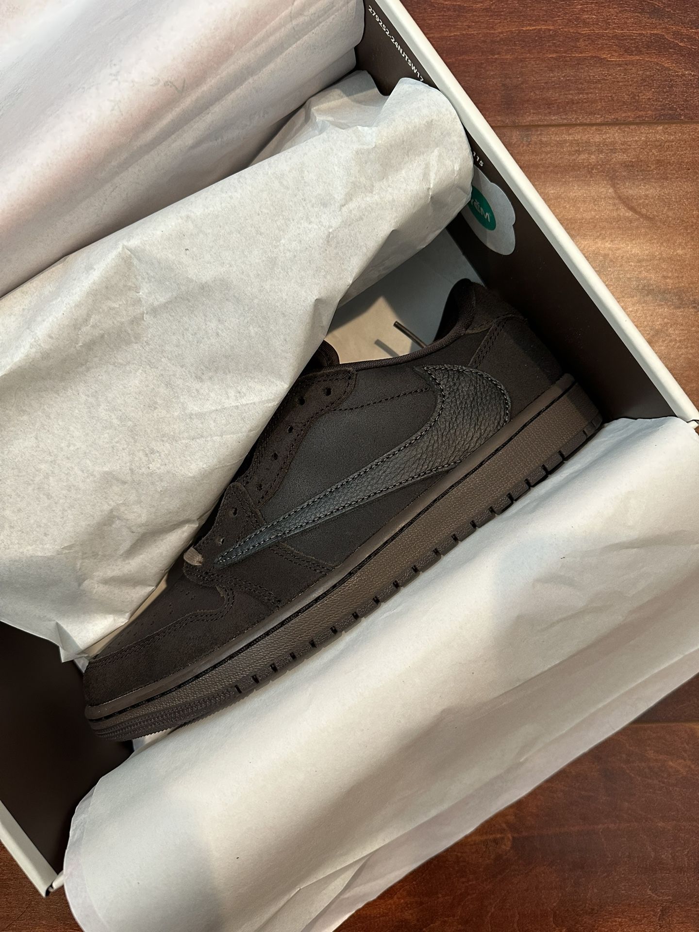 Nike x Travis Scott Air Jordan 1 Retro Low OG SP 'Velvet Brown' - Size 7.5 & 9