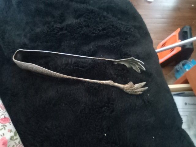 Vintage Metal Sugar Tongs