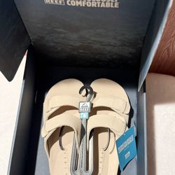 Reef Ojai Two Bar Slides – Vintage Tan – Women’s Size 8 – NEW in Box