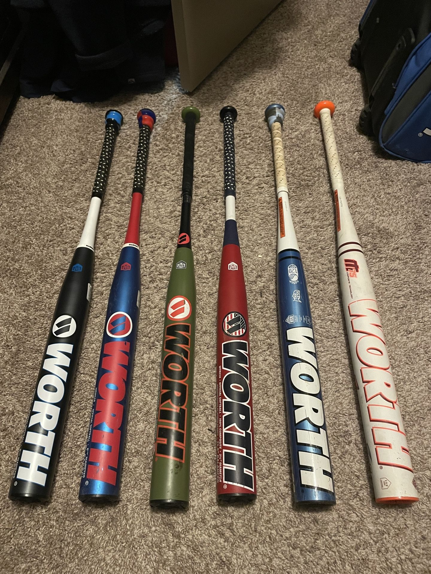 Worth Slow pitch Adult Softball Bats