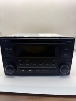 Nissan OEM Radio Stereo CD Player USB AUX 28185-6GA0A PP-3897 Tested Works