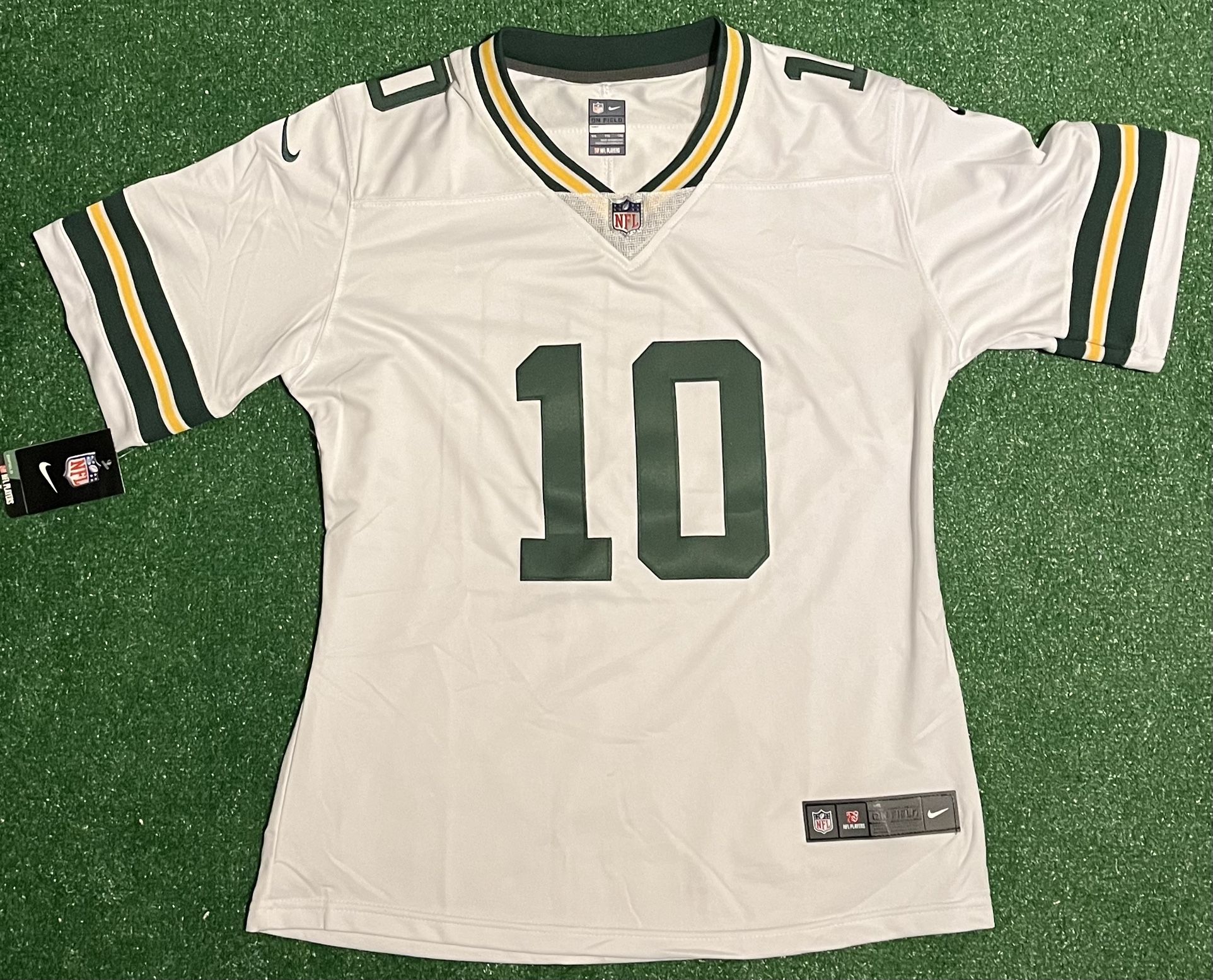 Jordan Love Greenbay Packers Adult Woman White Jersey