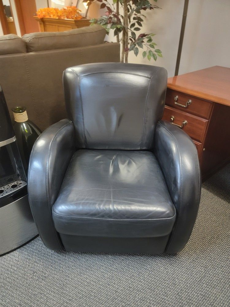 Swivel Leather Chair