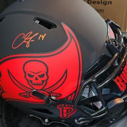Chris Godwin Authentic Signed Full Size Helmet 