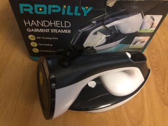 Steam Iron for Clothes, 1600W 2-in-1 Iron & Steamer with Detachable Ceramic Soleplate, Converts from Steamer to Iron in Seconds, Auto-Off, Self-Cleani