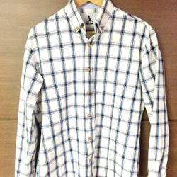 Zian Korean cotton button down dress shirt Long sleeve top size 54 us L Large Extra Large Xl