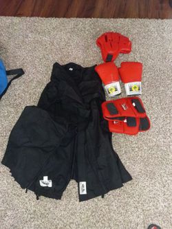 New karate outfit/ sparing gear