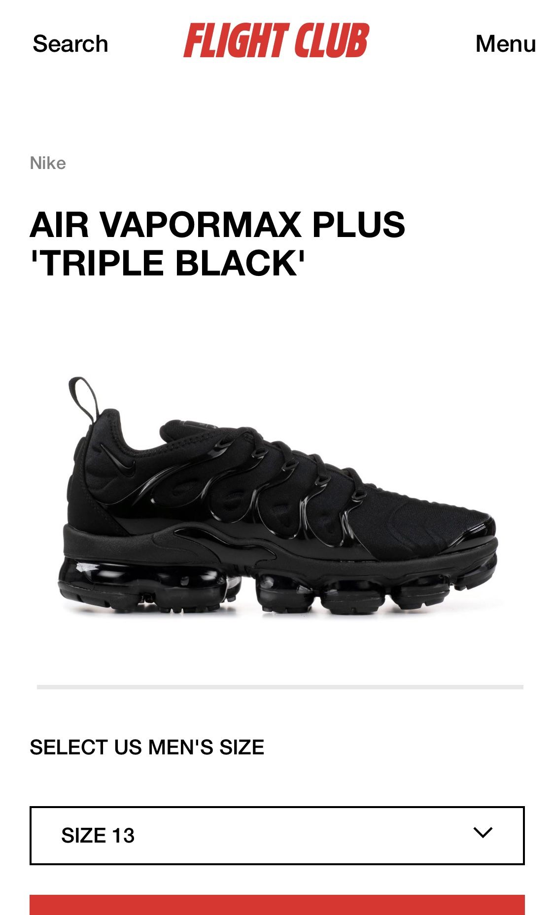 AIR VAPORMAX PLUS 'TRIPLE BLACK