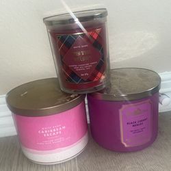 Bath And Body Works Candles (SET)