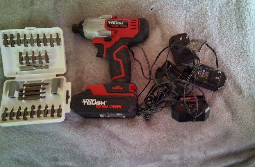 Hyper Tough 20 Volt Drill