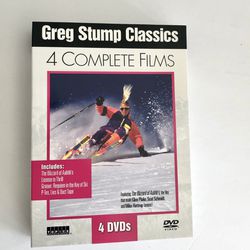 Greg Stump Classics 4 Complete Films DVD Ski Movie Blizzard of Aahhs 