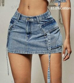 Denim Mini Skirt Size 0 