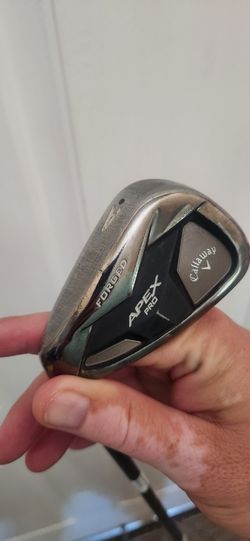 LH Callaway Apex Pro AW Stiff Shaft, Nice Grip