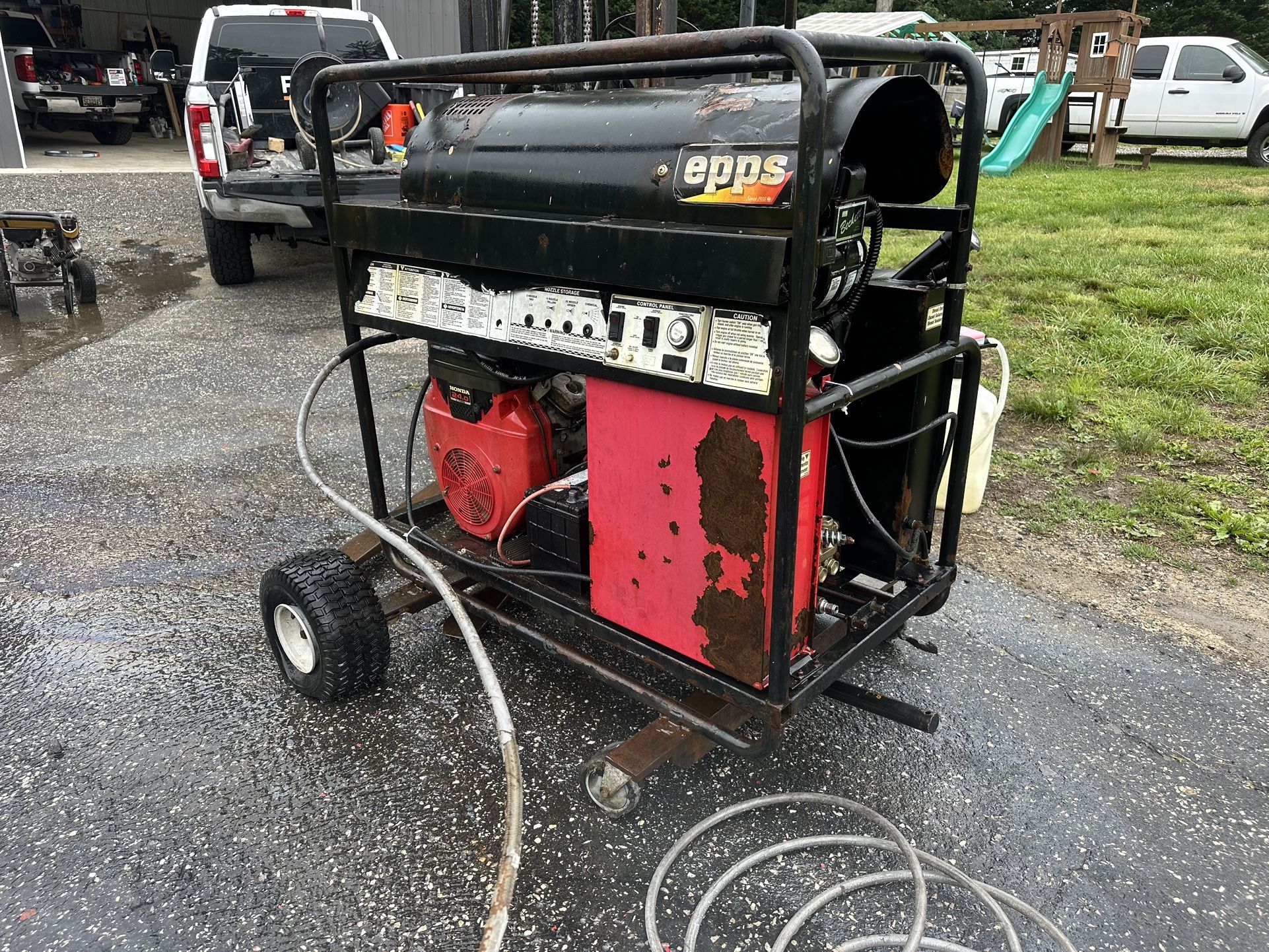 Pressure Washer 4500psi Hot Water