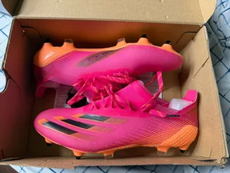 Adidas F50 X Ghosted.1 SG Soccer Cleats Shock Pink/Screaming Orange