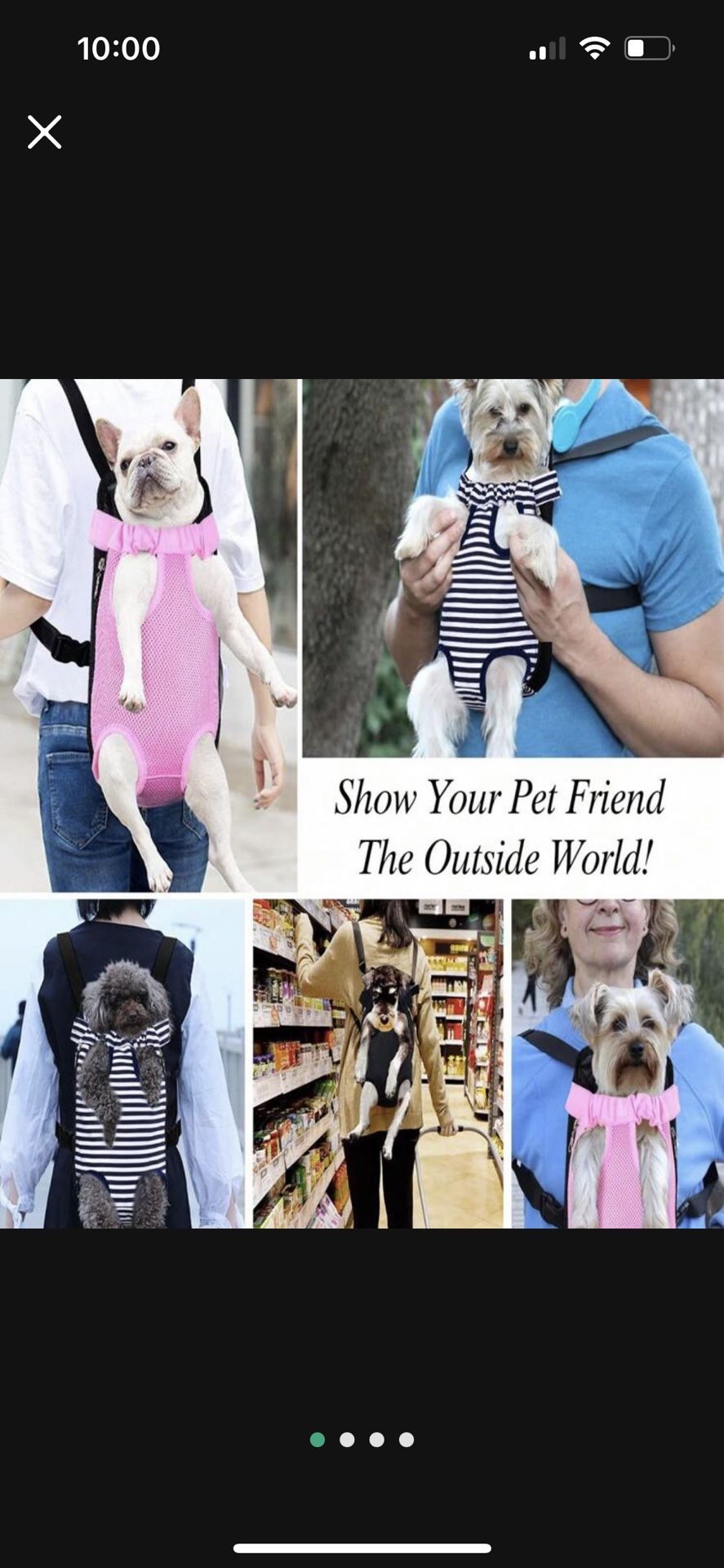 Pet Carrier Pack Brand New