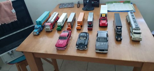 Vendo  todos los Camiones y Coches Scala 1,24