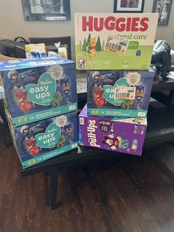 2t 3t Pull Ups An Huggies Wipes