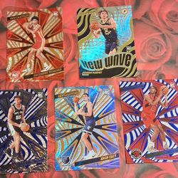 2024-25 NBA RC-Panini Revolution-Lot Of 5-Top Rookies