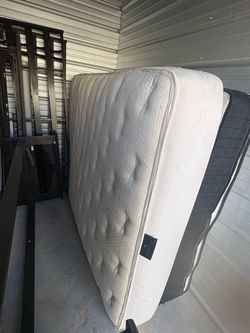 Full size mattress and box springs in very good condition