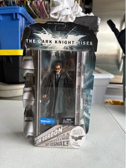 DC Dark Knight Rises Mattel Movie Masters Jim Gordon Figure Wal-Mart Ex