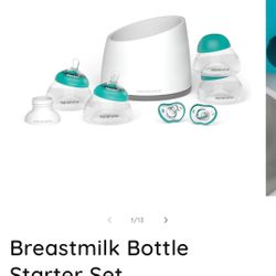 Nanobebe Breastmilk Bottle Starter Set 